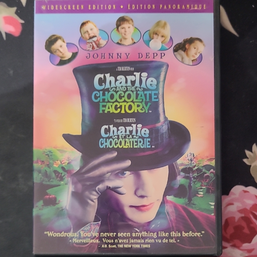 Charlie and the Chocolate Factory DVD